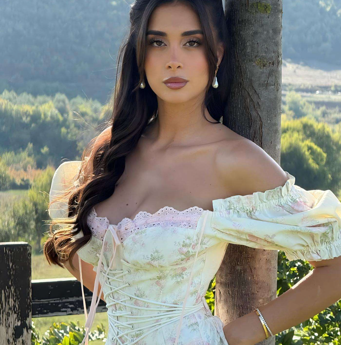 Roséa Lace Off-Shoulder Dress