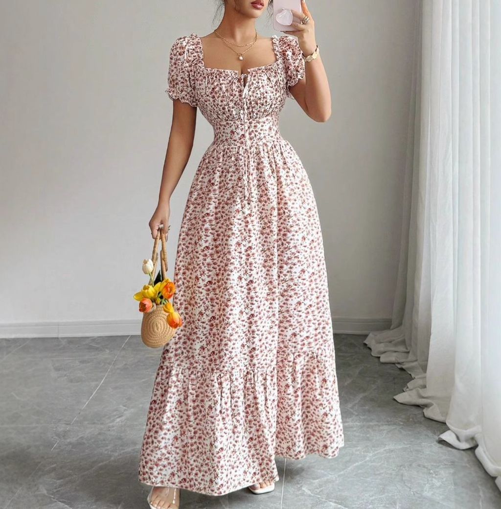 Valleria Floral Elegance Dress