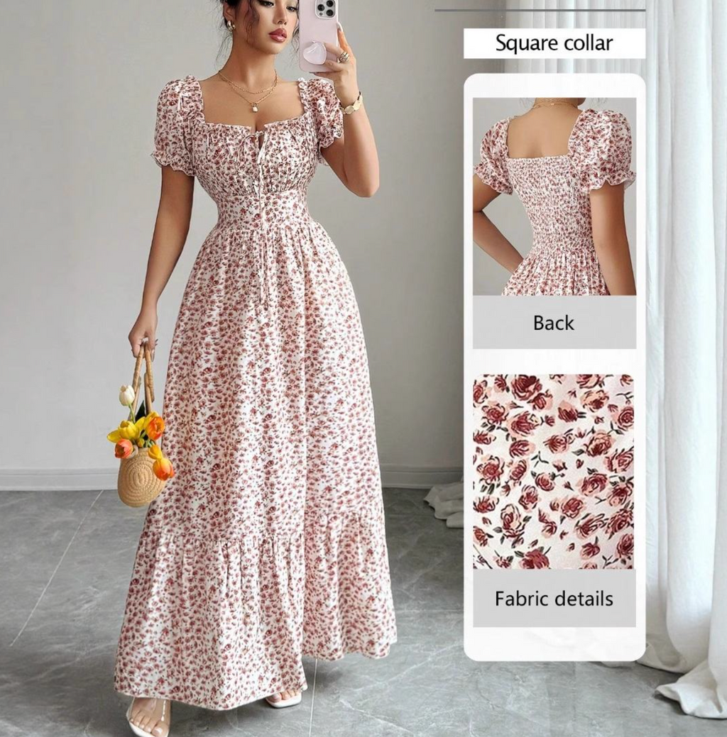 Valleria Floral Elegance Dress