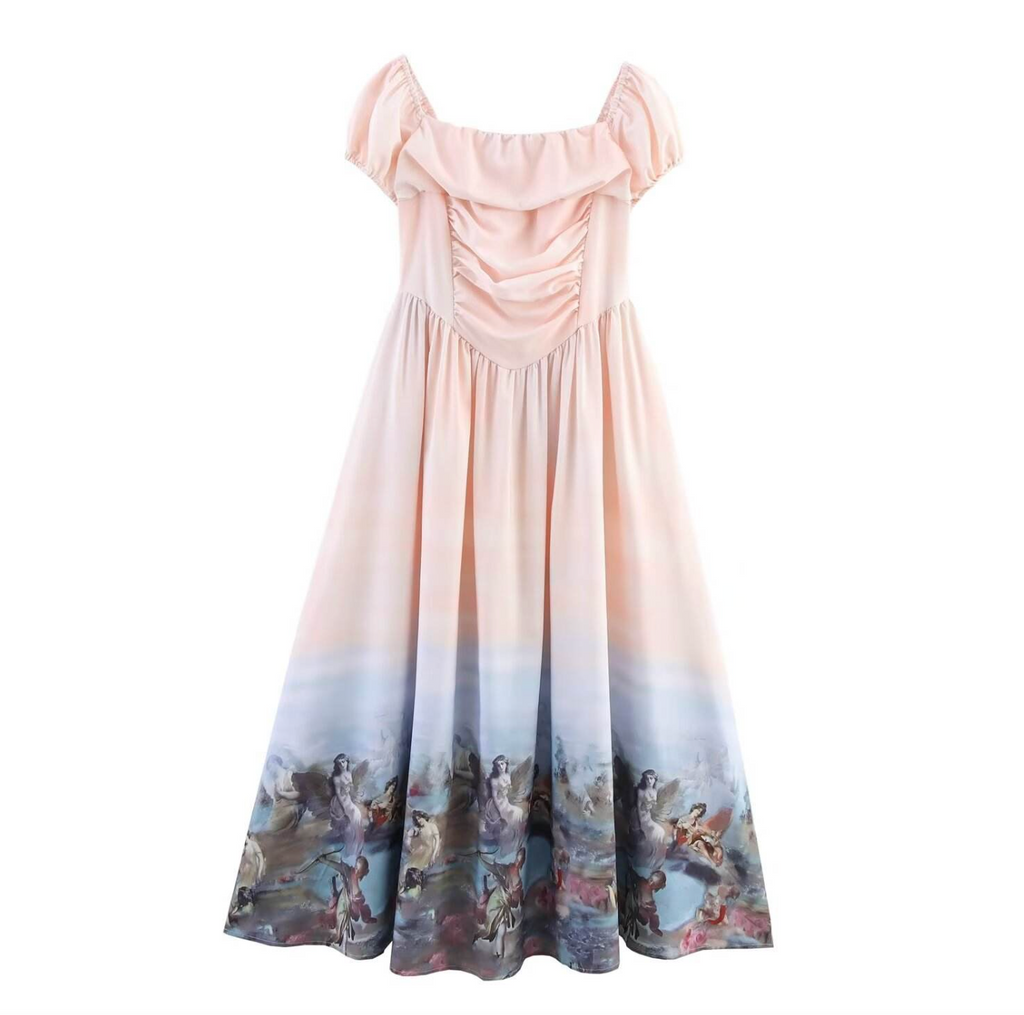 Seraphine Strapless Summer Maxi Dress