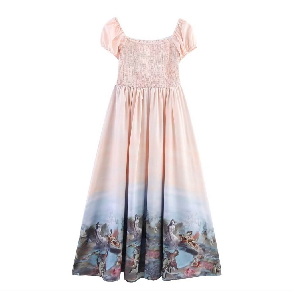 Seraphine Strapless Summer Maxi Dress
