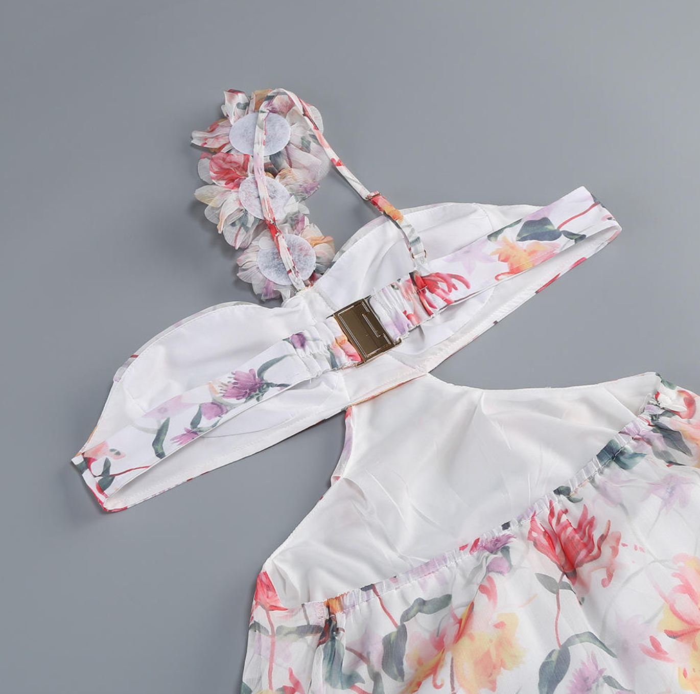 Aurelia Floral One-Shoulder Maxi Dress